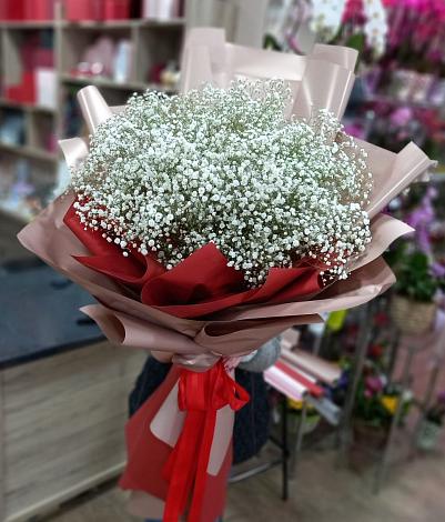 Букет цветов из: Гипсофила в Загорянский