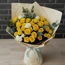 Букет цветов из:  Розы в Загорянский
