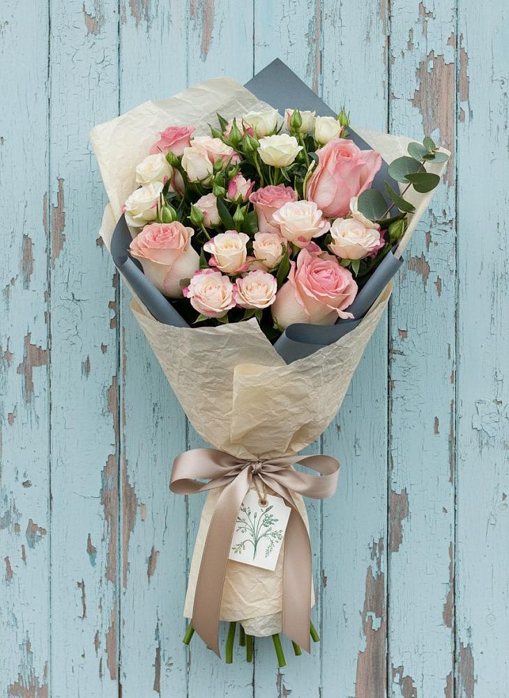 Букет цветов из: Розы в Загорянский