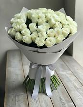 Букет 35 Белых роз #REPLACE_PRED# Загорянский