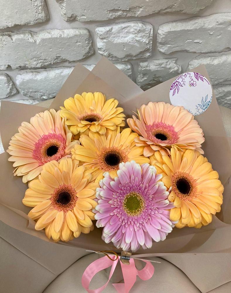 Букет цветов из: Герберы в Загорянский
