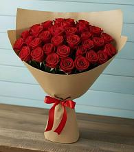 Букет Красные розы Милано в Загорянский
