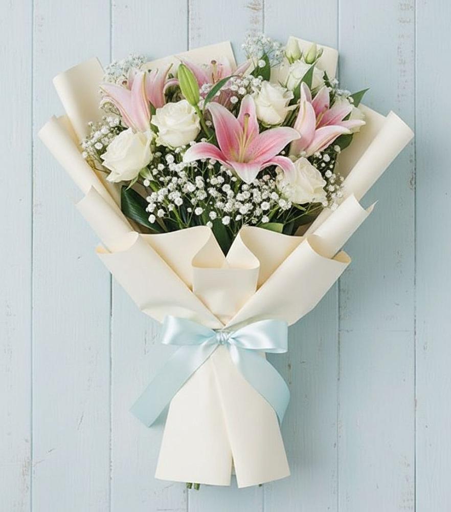 Букет цветов из: Лилии в Загорянский