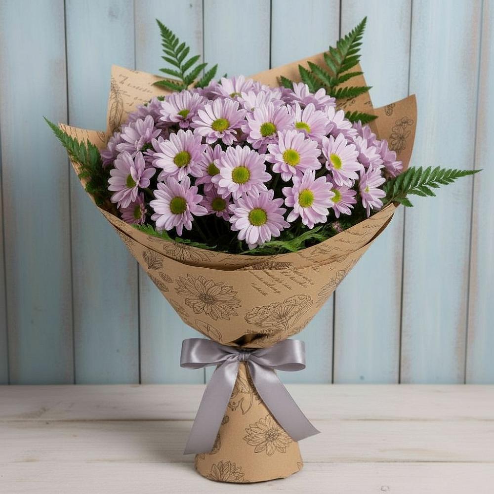 Букет цветов из: Хризантемы в Загорянский