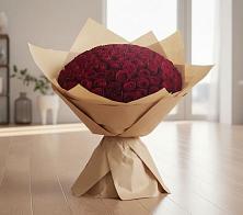 Букет 101 Красная роза в Загорянский