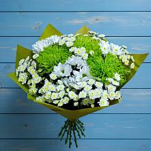 Букет цветов из:  Хризантемы в Загорянский