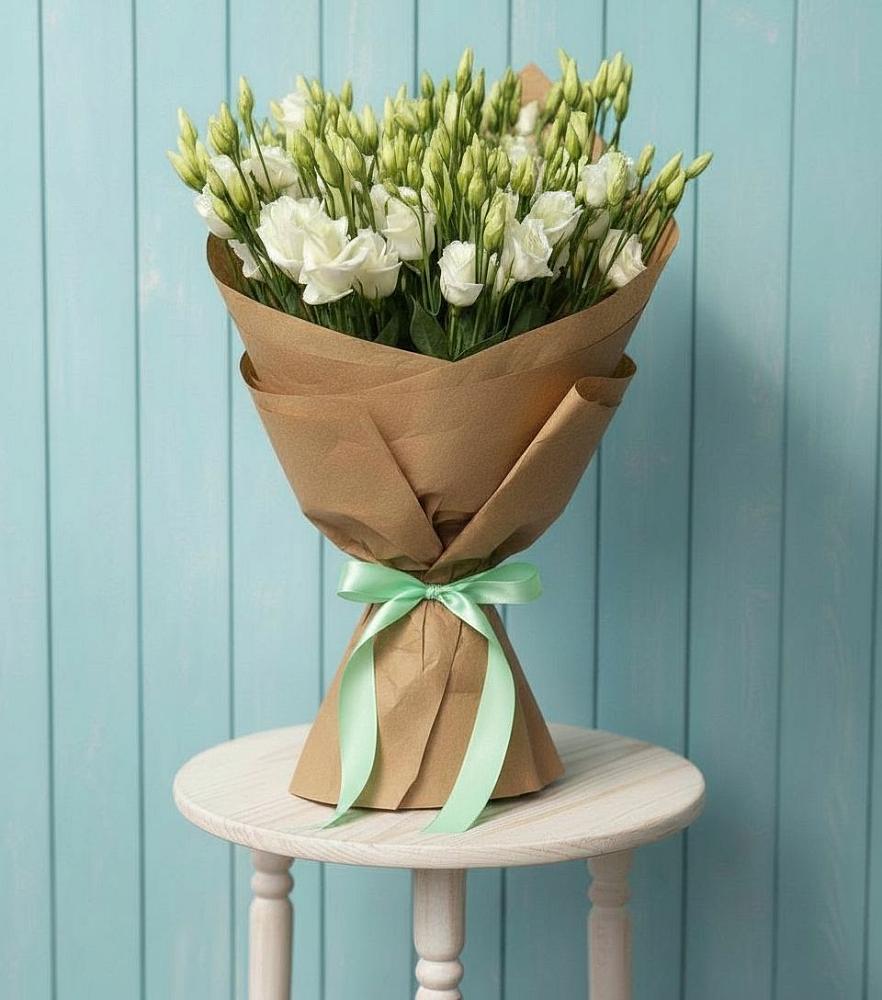 Букет цветов из: Лизиантусы в Загорянский