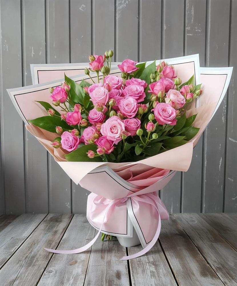 Букет Розовый кустик в Загорянский