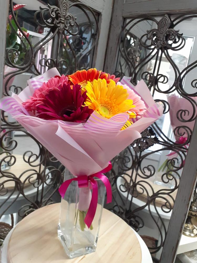 Букет цветов из: Герберы в Загорянский