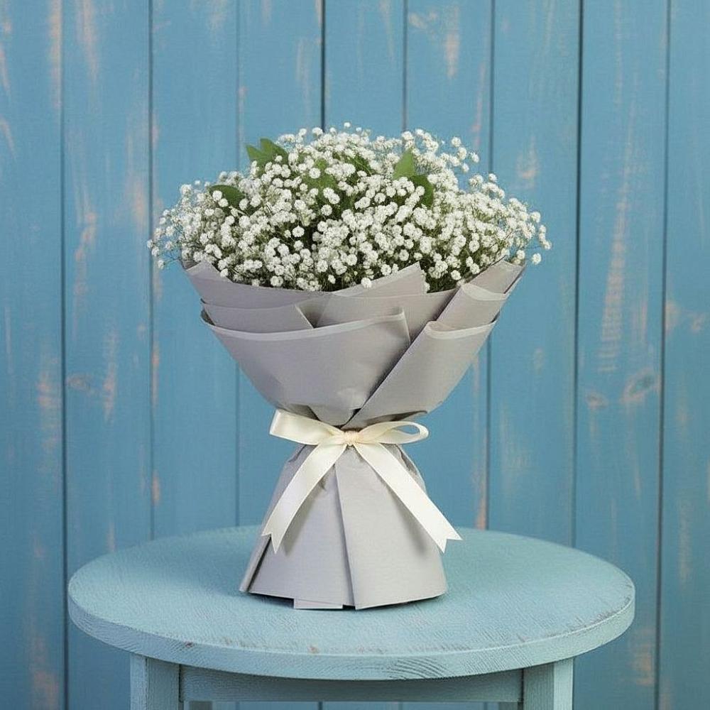 Букет цветов из: Гипсофила в Загорянский