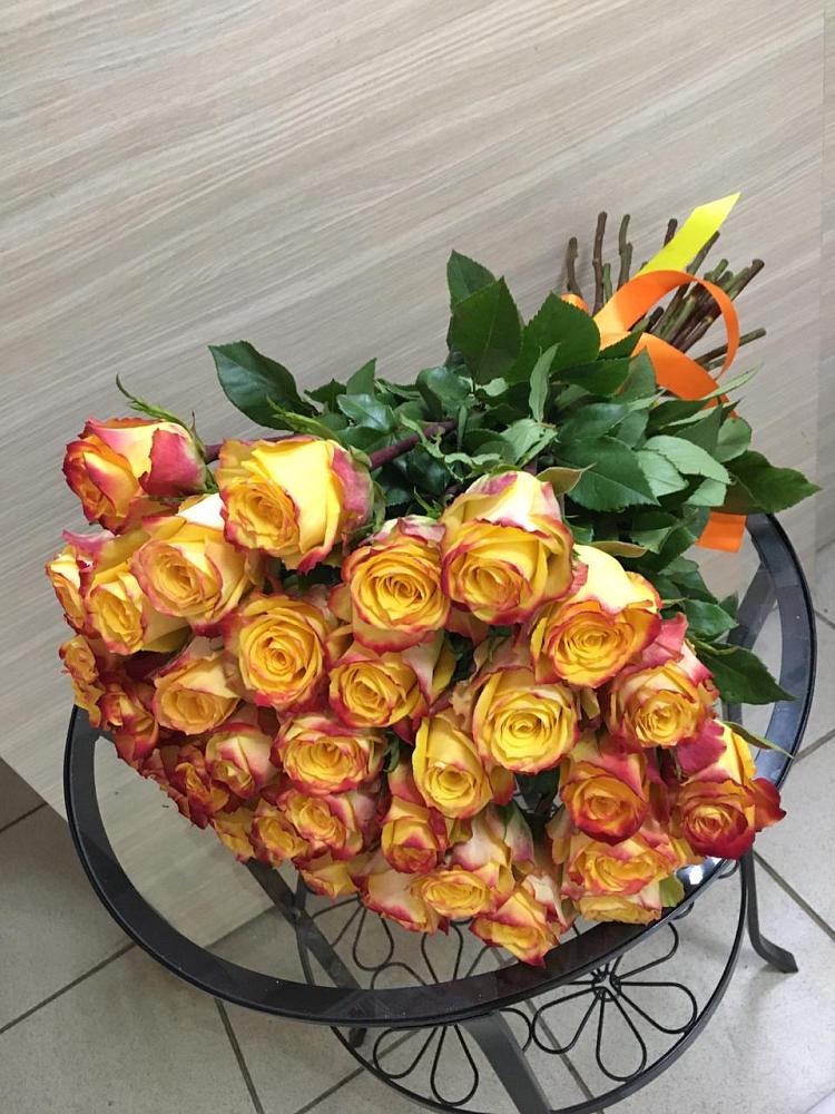 Букет Желтые розы в Загорянский