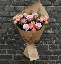 Букет цветов из:  Розы в Загорянский