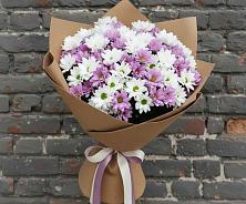 Букет цветов из:  Хризантемы в Загорянский