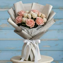 Букет цветов из:  Розы #REPLACE_PRED# Загорянский