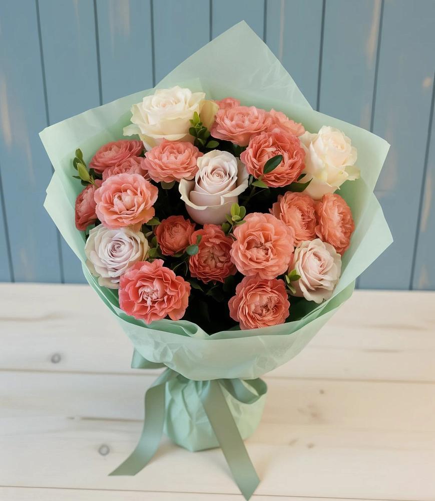 Букет цветов из: Розы в Загорянский