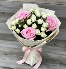 Букет цветов из:  Розы в Загорянский