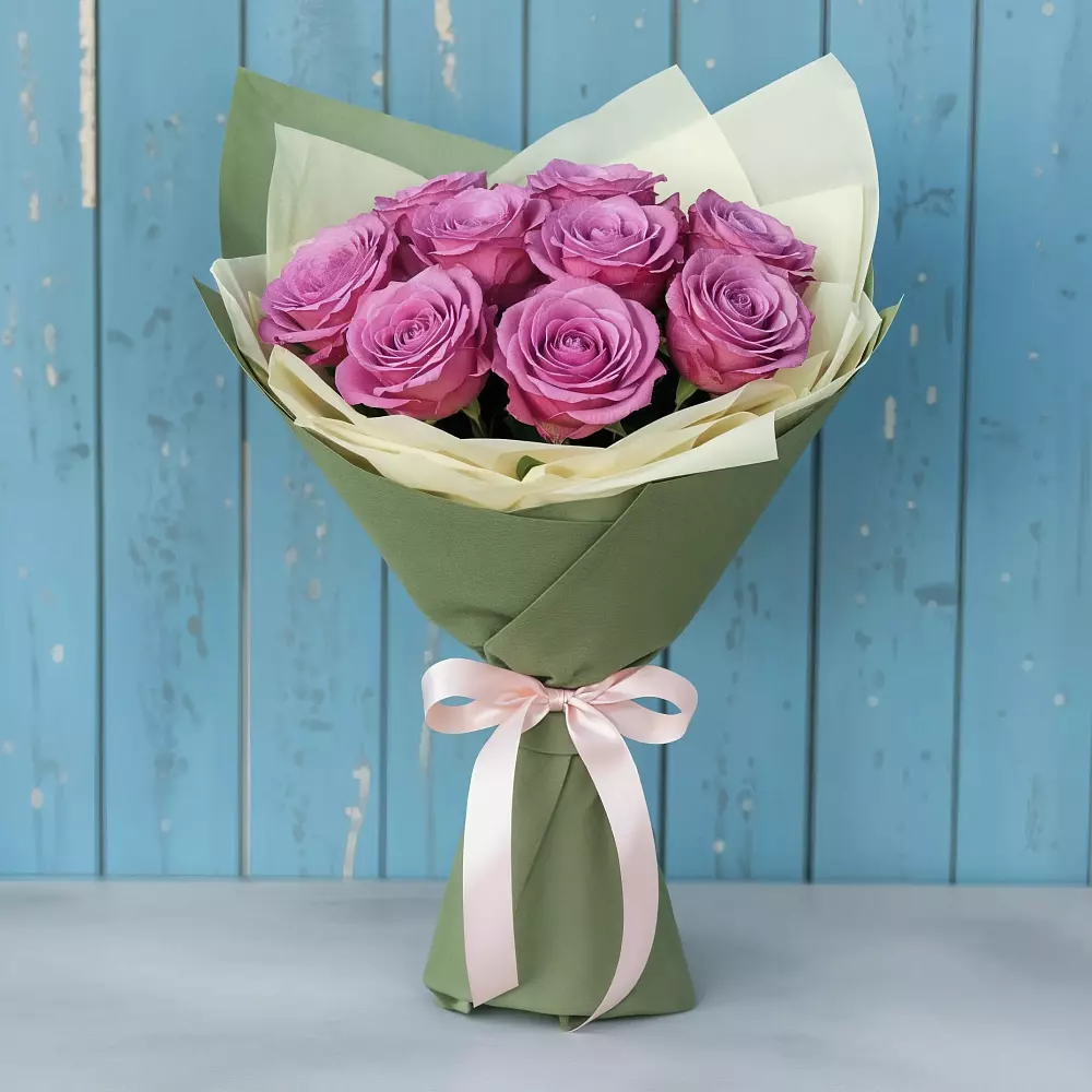 Букет Розы Фёрст Леди в Загорянский