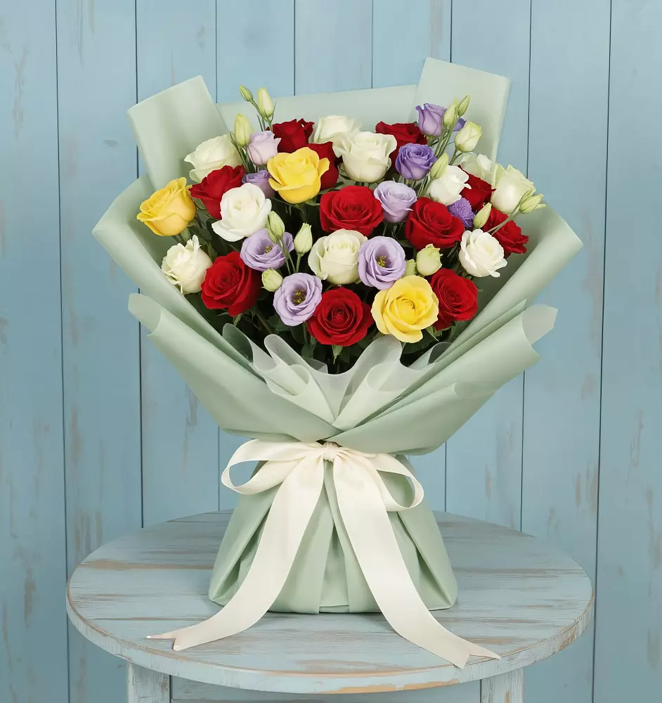 Букет цветов из: Розы в Загорянский