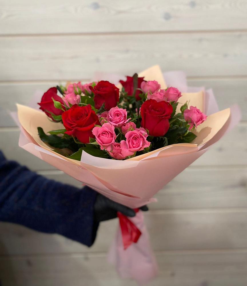 Букет цветов из: Розы в Загорянский