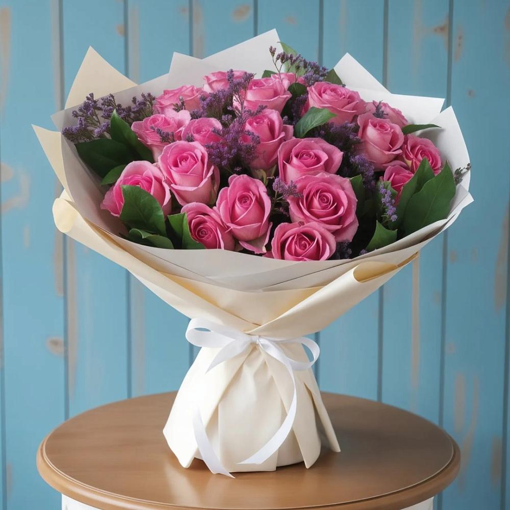 Букет цветов из: Розы в Загорянский