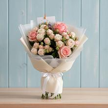 Букет цветов из:  Розы в Загорянский
