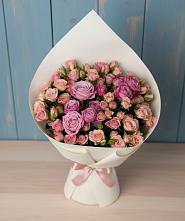 Букет цветов из:  Розы в Загорянский