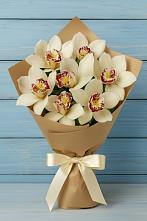 Букет цветов из:  Орхидеи и Розы в Загорянский