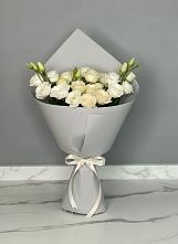 Букет цветов из:  Розы и Лизиантусы в Загорянский